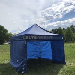 Telts 3x3m Zila ar sienām
