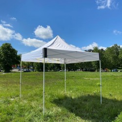 Telts 3x3m Balta bez sienām