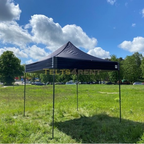 Telts 3x3m Melna bez sienām