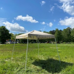 Telts 3x3m smilškrāsas