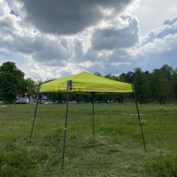 Telts 3x3m elektro zaļa